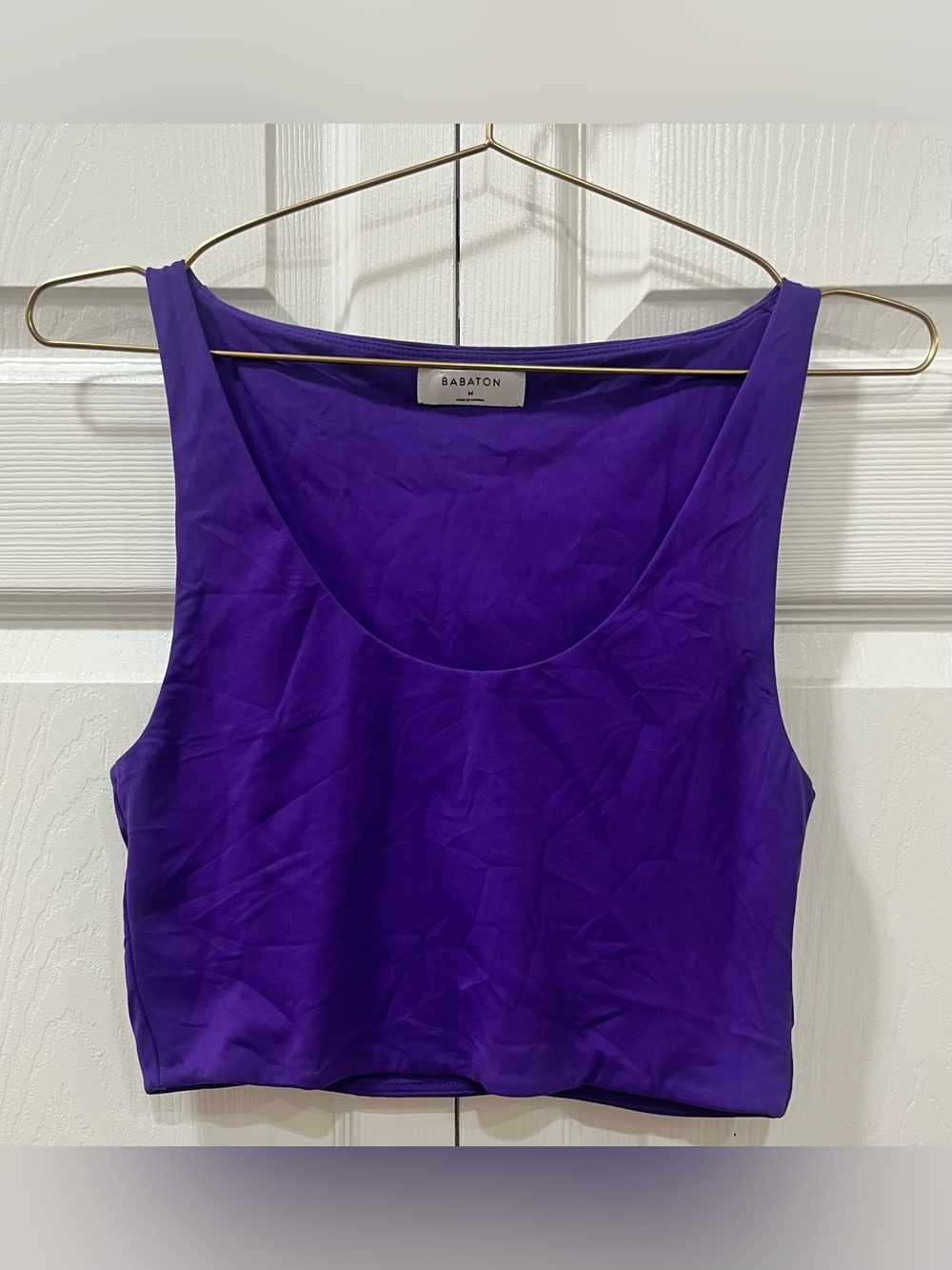 ✨ Aritzia Babaton Sculpt Knit Scoopneck Cropped Tank ✨ size medium.